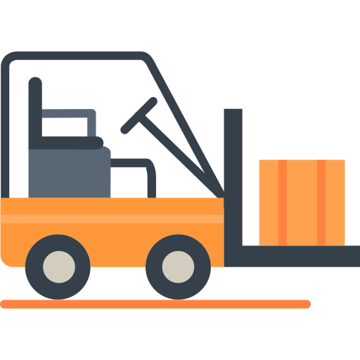 Forklift Generic Flat icon