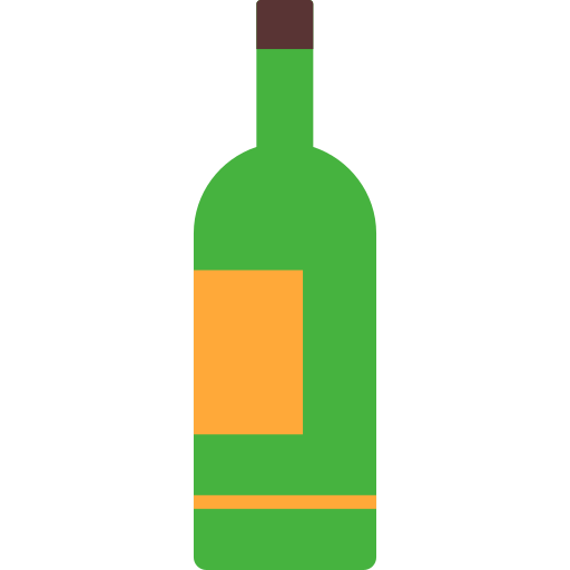 bouteille de vin Generic Flat Icône