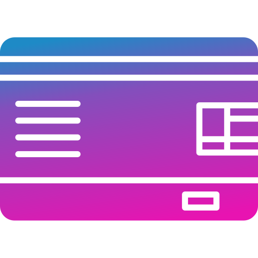 płatność kartą Generic Flat Gradient ikona