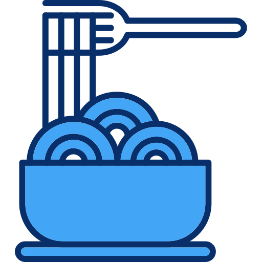 Pasta Generic Blue icon