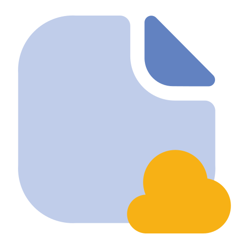 cloud-daten Generic Flat icon