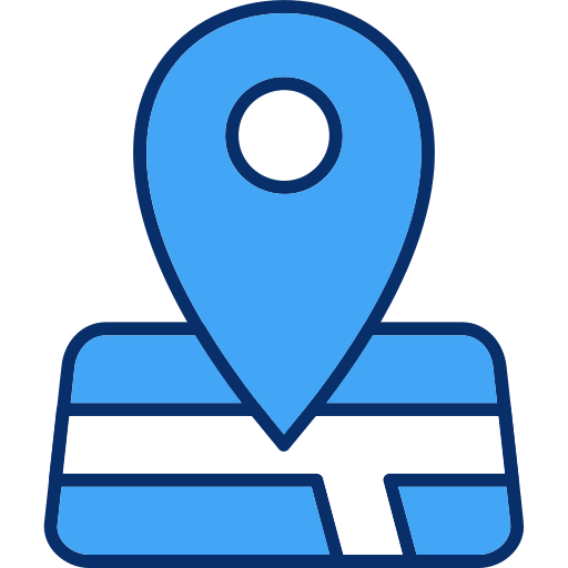 Location pin Generic Blue icon