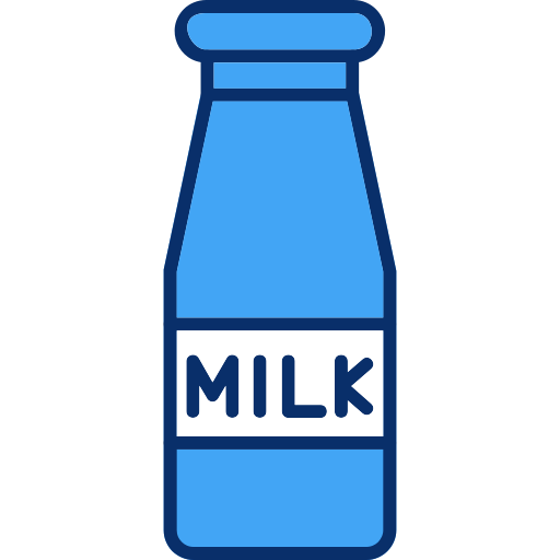 butelka mleka Generic Blue ikona