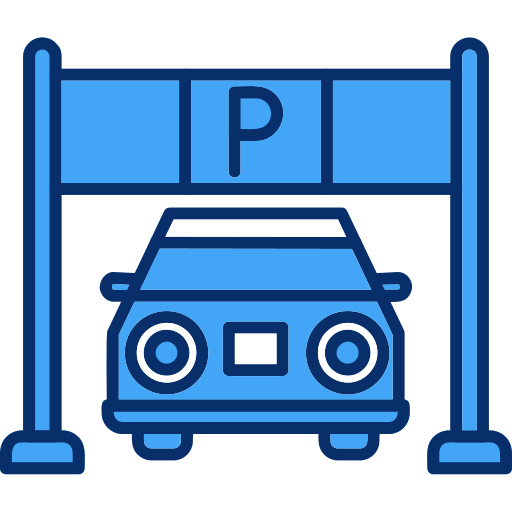 parkplatz Generic Blue icon