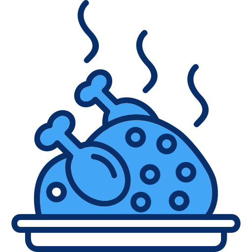 ローストチキン Generic Blue icon