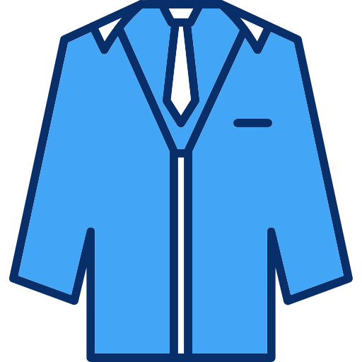 スーツ Generic Blue icon