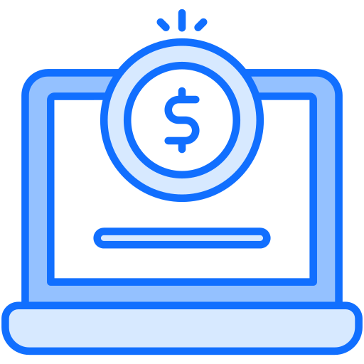 online geld Generic Blue icoon