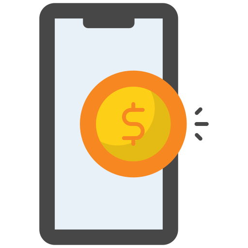 mobilne pieniądze Generic Flat ikona