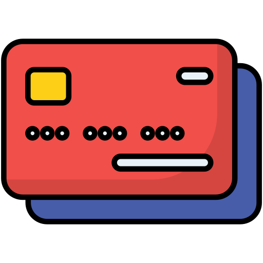 carta bancaria Generic Outline Color icona