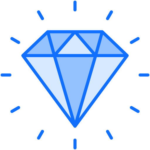 diamant Generic Blue icoon