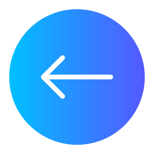 Left arrow Generic Flat Gradient icon