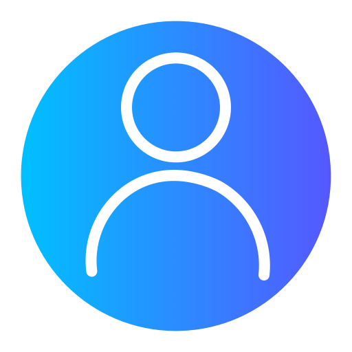 User Generic Flat Gradient icon