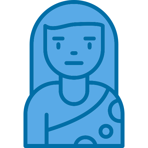 höhlenfrau Generic Blue icon