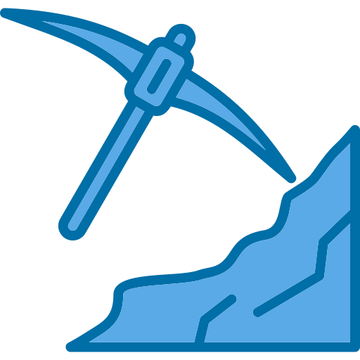 spitzhacke Generic Blue icon