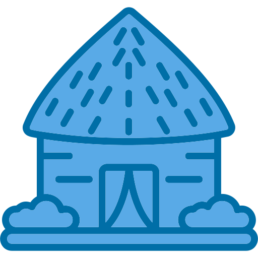 hütte Generic Blue icon