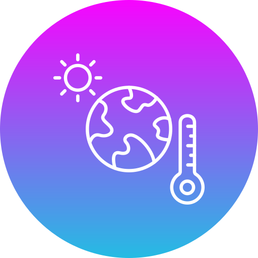 zmiana klimatu Generic Flat Gradient ikona