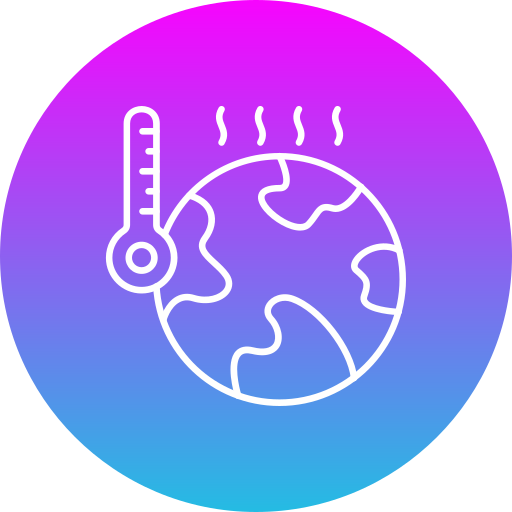 calentamiento global Generic Flat Gradient icono