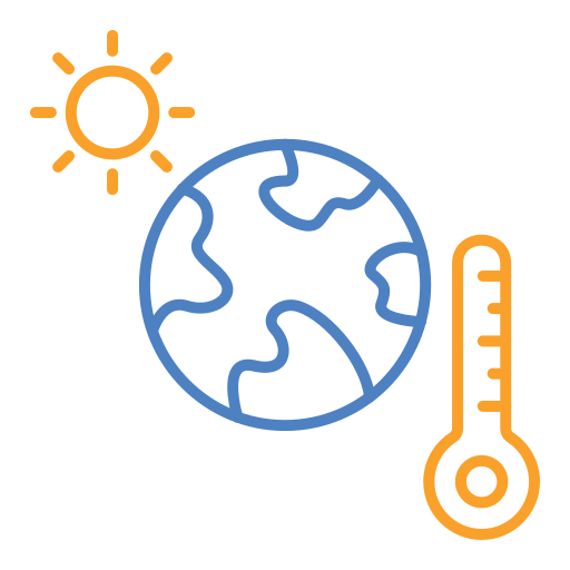 climate change Generic Outline Color icono