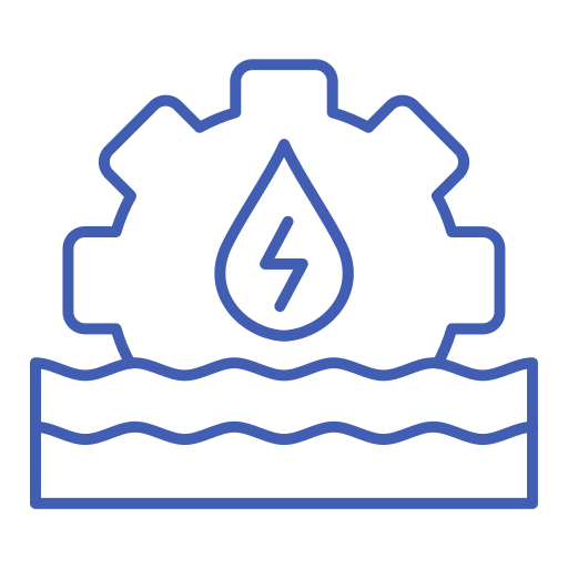 Hydro power Generic Simple Colors icon