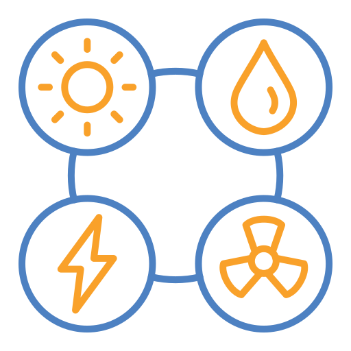 Energy sources Generic Outline Color icon