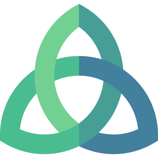 triquetra Basic Straight Flat icon