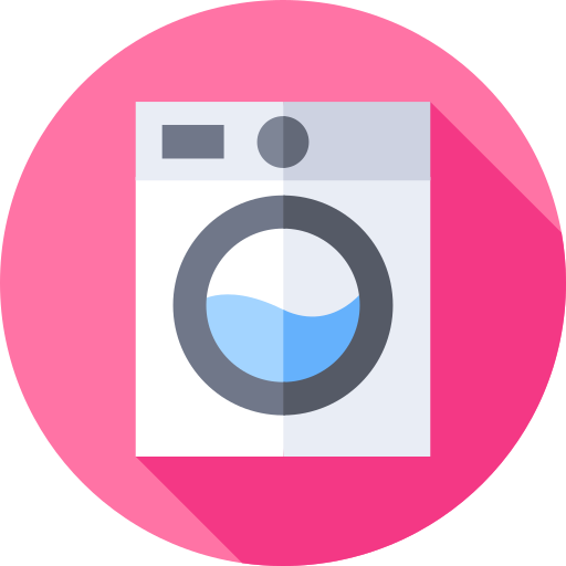 lavadora Flat Circular Flat icono