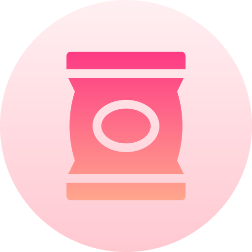 スナック Basic Gradient Circular icon