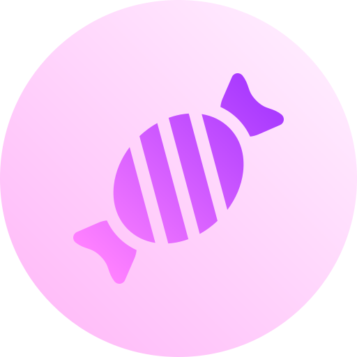 사탕 Basic Gradient Circular icon