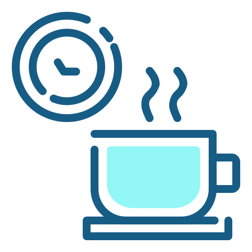 Coffee Break Generic Blue icon