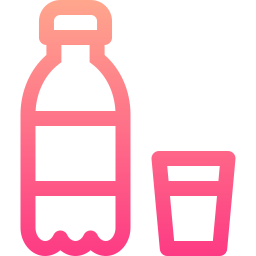 water Basic Gradient Lineal color icoon