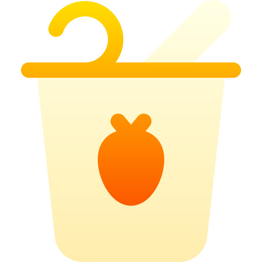 Йогурт Basic Gradient Gradient иконка