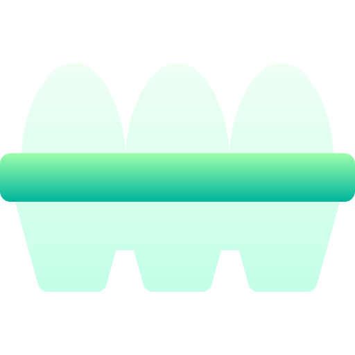 Eggs Basic Gradient Gradient icon