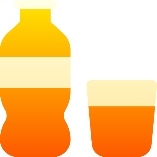 napój bezalkoholowy Basic Gradient Gradient ikona