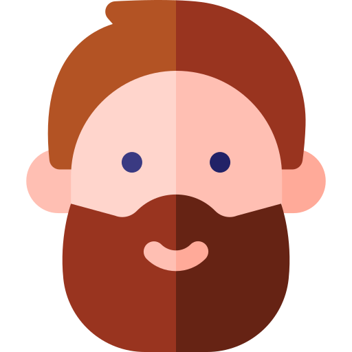 barba Basic Rounded Flat icono