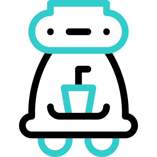 로봇 Basic Accent Outline icon