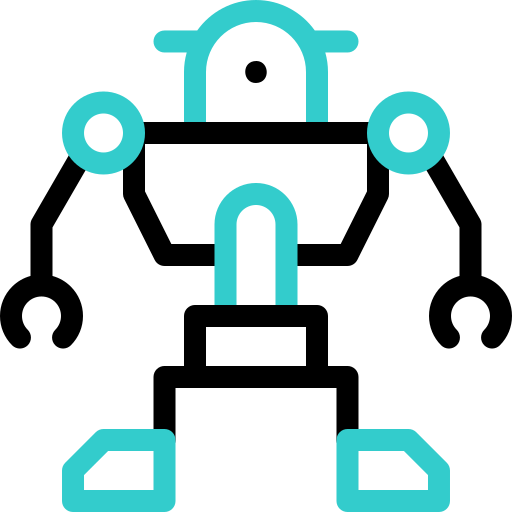 robot Basic Accent Outline ikona