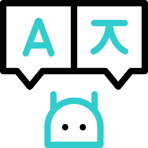 Translator Basic Accent Outline icon