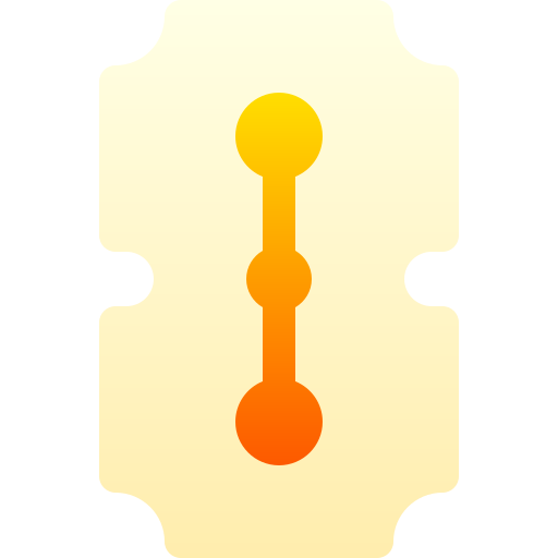 かみそりの刃 Basic Gradient Gradient icon