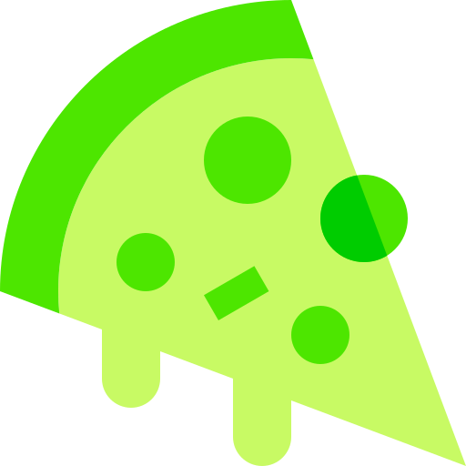 pizza Basic Sheer Flat ikona