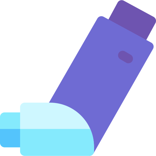 Inhaler Basic Rounded Flat icon