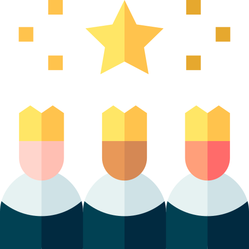 three wise men Basic Straight Flat icono