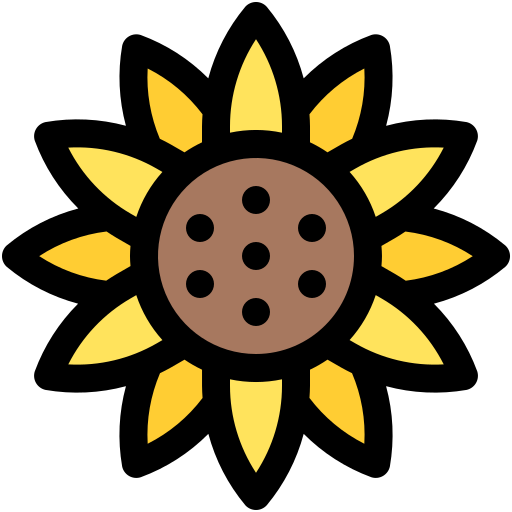 girasol Generic Outline Color icono