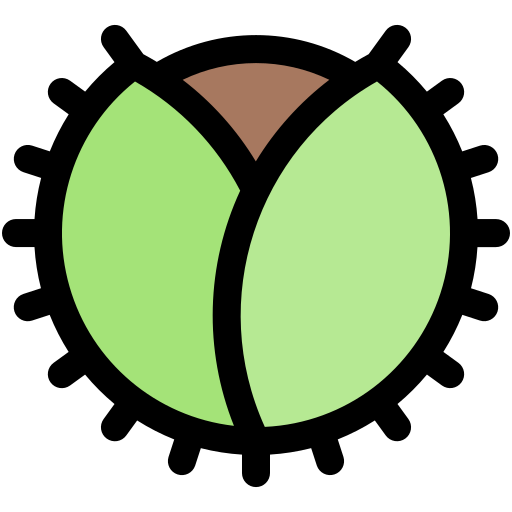 밤나무 Generic Outline Color icon