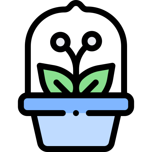 植物 Detailed Rounded Lineal color icon