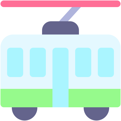 straßenbahn Generic Flat icon
