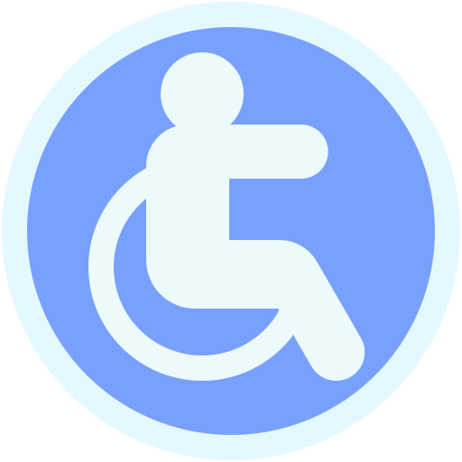 signo de discapacitados Generic Flat icono