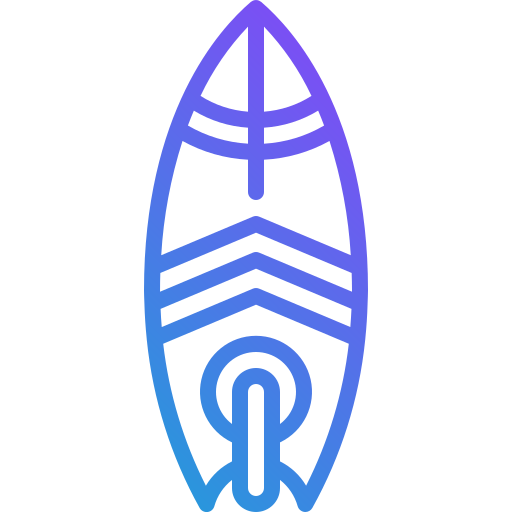 Surfboard Generic Gradient icon