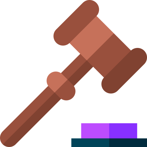 Law Basic Straight Flat icon