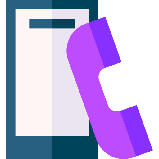 teléfono Basic Straight Flat icono