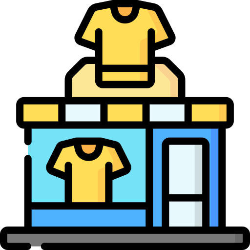 Clothing shop Special Lineal color icon